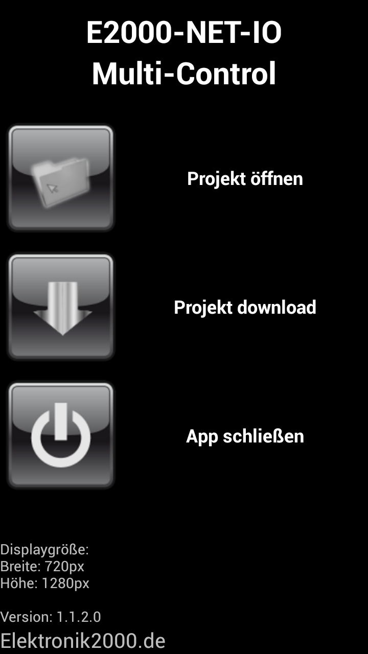 New Android Startscreen